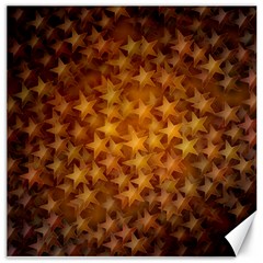 Gold Stars Canvas 16  X 16  