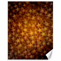 Gold Stars Canvas 18  X 24  