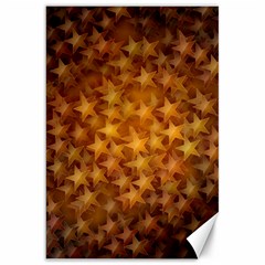 Gold Stars Canvas 20  X 30  