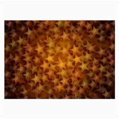 Gold Stars Large Glasses Cloth