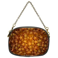 Gold Stars Chain Purses (one Side) 