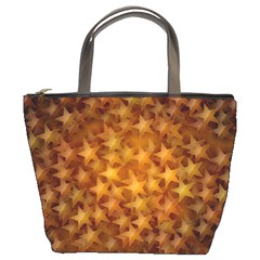 Gold Stars Bucket Bags