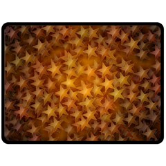 Gold Stars Fleece Blanket (large) 