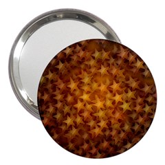 Gold Stars 3  Handbag Mirrors