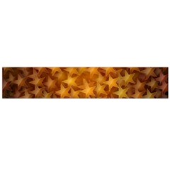 Gold Stars Flano Scarf (large) 