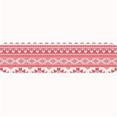 Fancy Tribal Borders Pink Large Bar Mats