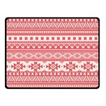 Fancy Tribal Borders Pink Fleece Blanket (Small) 50 x40  Blanket Front