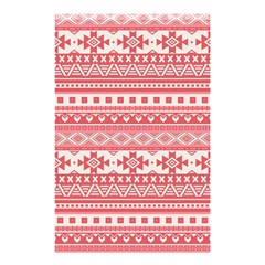 Fancy Tribal Borders Pink Shower Curtain 48  X 72  (small) 