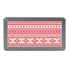 Fancy Tribal Borders Pink Memory Card Reader (mini)