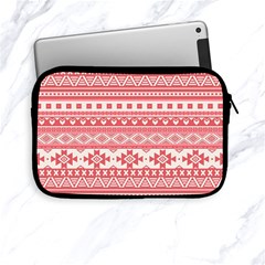 Fancy Tribal Borders Pink Apple Ipad Mini Zipper Cases