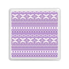 Fancy Tribal Borders Lilac Memory Card Reader (square)  by ImpressiveMoments