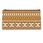 Fancy Tribal Borders Golden Pencil Cases Front