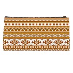 Fancy Tribal Borders Golden Pencil Cases Back