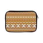 Fancy Tribal Borders Golden Apple iPad Mini Zipper Cases Front