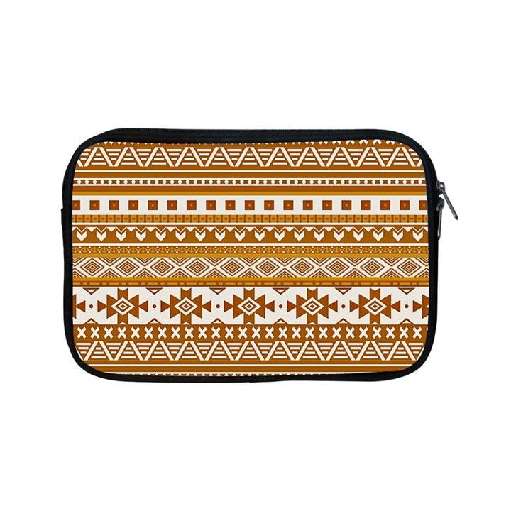 Fancy Tribal Borders Golden Apple iPad Mini Zipper Cases