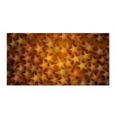 Gold Stars Satin Wrap