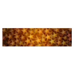 Gold Stars Satin Scarf (oblong)