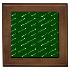 Merry Christmas,text,green Framed Tiles