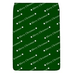 Merry Christmas,text,green Flap Covers (s)  by ImpressiveMoments