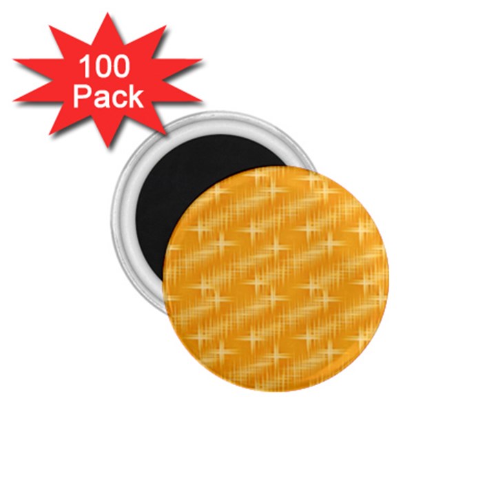 Many Stars, Golden 1.75  Magnets (100 pack) 