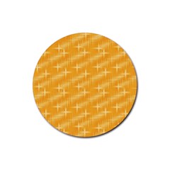 Many Stars, Golden Rubber Coaster (round) 