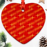 Many Stars,red Ornament (Heart)  Front