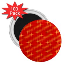 Many Stars,red 2 25  Magnets (100 Pack) 