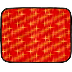 Many Stars,red Fleece Blanket (mini)