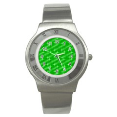 Many Stars, Neon Green Stainless Steel Watches by ImpressiveMoments