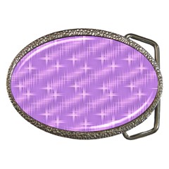 Many Stars, Lilac Belt Buckles