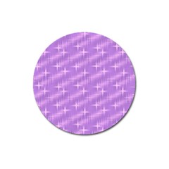 Many Stars, Lilac Magnet 3  (round)