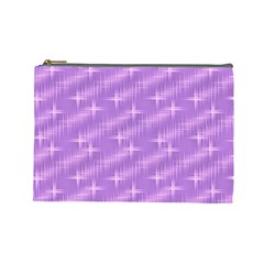 Many Stars, Lilac Cosmetic Bag (large) 