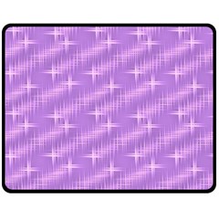 Many Stars, Lilac Fleece Blanket (medium) 