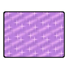 Many Stars, Lilac Fleece Blanket (small)