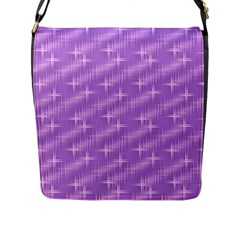 Many Stars, Lilac Flap Messenger Bag (l) 