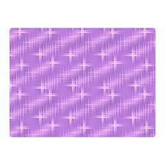 Many Stars, Lilac Double Sided Flano Blanket (mini) 