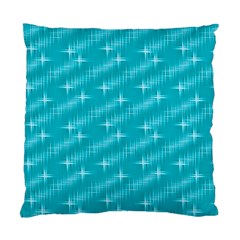 Many Stars,aqua Standard Cushion Case (one Side) 