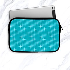 Many Stars,aqua Apple Ipad Mini Zipper Cases