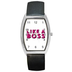 Like A Boss  Barrel Metal Watches