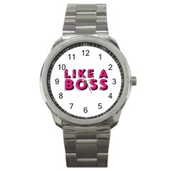 Like A Boss  Sport Metal Watches