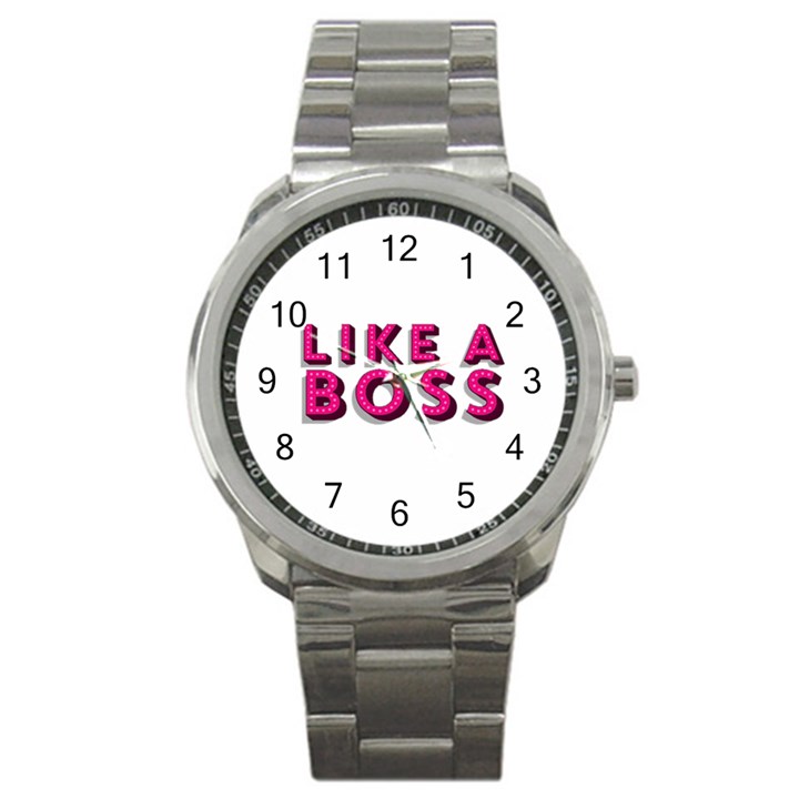 Like A Boss  Sport Metal Watches