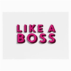 Like A Boss  Large Glasses Cloth (2-side)