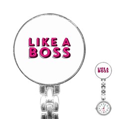 Like A Boss  Stainless Steel Nurses Watches