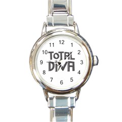 Total Diva  Round Italian Charm Watches