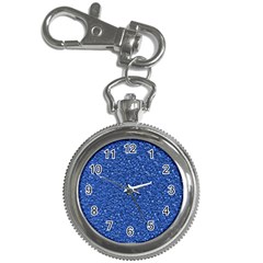 Sparkling Glitter Blue Key Chain Watches