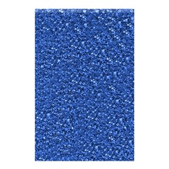 Sparkling Glitter Blue Shower Curtain 48  x 72  (Small) 