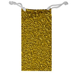 Sparkling Glitter Golden Jewelry Bags