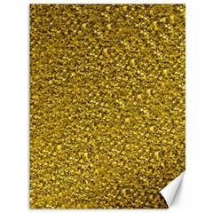 Sparkling Glitter Golden Canvas 36  X 48   by ImpressiveMoments