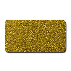 Sparkling Glitter Golden Medium Bar Mats