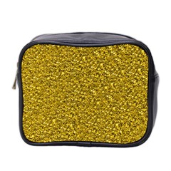 Sparkling Glitter Golden Mini Toiletries Bag 2-side